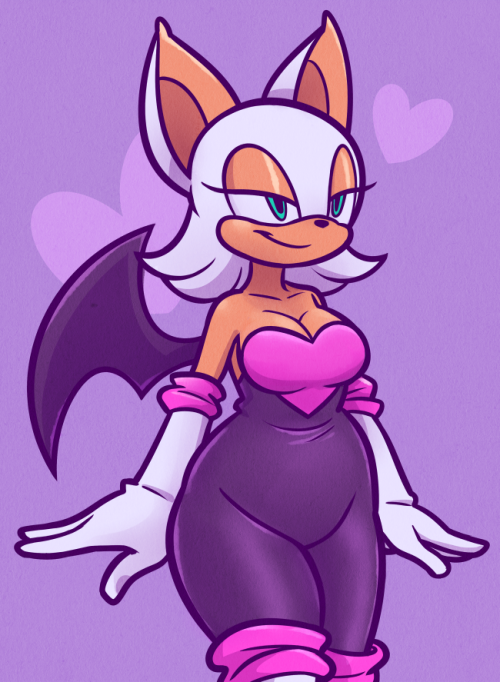 nikipaprika:  i barely play sanic but i remember this Cool Bat! im love her 