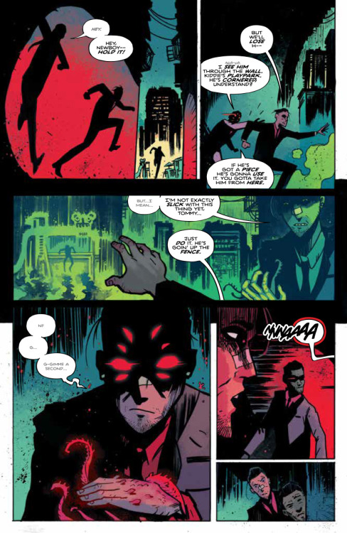 dylburnett:  sispurrier:  Time for a fully lettered preview, I think.   Art by the astonishing 