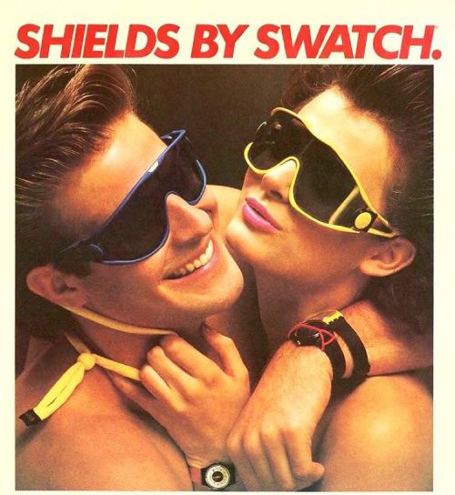 Take care of each other this weekend! I recommend the Swatch Style . …#80sfashion #80sart #80snight