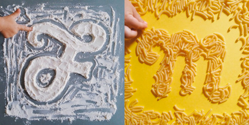 TYPE - “AtoZoë” by Tommy Perez, A funny dad teaches alphabet to his daughter with food l