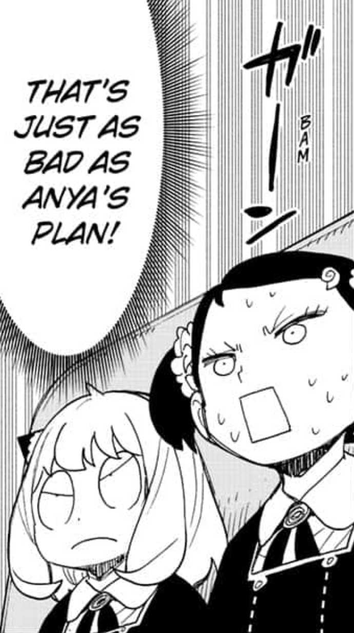 Anya's smug face is great for stickers(Crosspost from r/manga) :  r/SpyxFamily