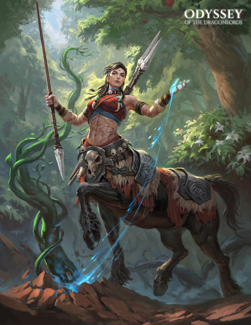 Female Centaur : Odyssey of Dragonlords  Agri Karuniawan www.artstation.com/artwork/PmLln4