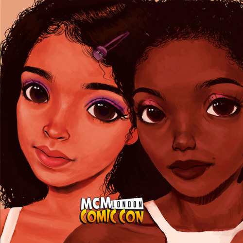 i painted a banner for my table cause i’ll be exhibiting at comic con at the end of May