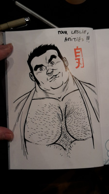 Theartofhakujin:  Sketching On My Art Of During The Y/Con (Former Yuri Yaoi Con),