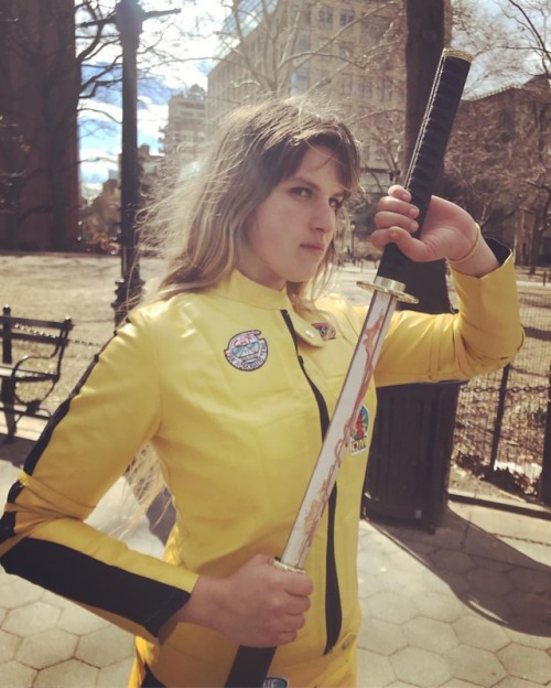 Photoshoot today with @mike_mckennaaa I cosplayed Beatrix Kiddo! #quintentarantino #film #cosplay #c