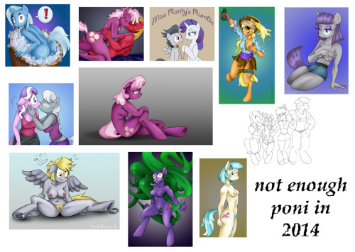 A little retrospective of the fan art I’ve done over the year… I was surprised at the thin patches! Would it be too silly to resolve to do more fan art in the New Year?
