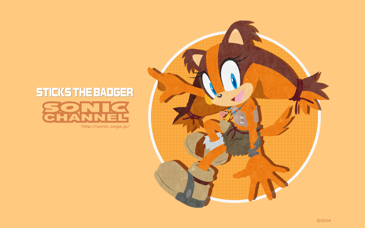 Sticks The Badger [Sonic World] [Mods]