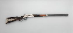 peashooter85: Winchester Model 1894 lever action rifle with silver decor by Tiffany &amp; Co. from The Metropolitan Museum of Art 