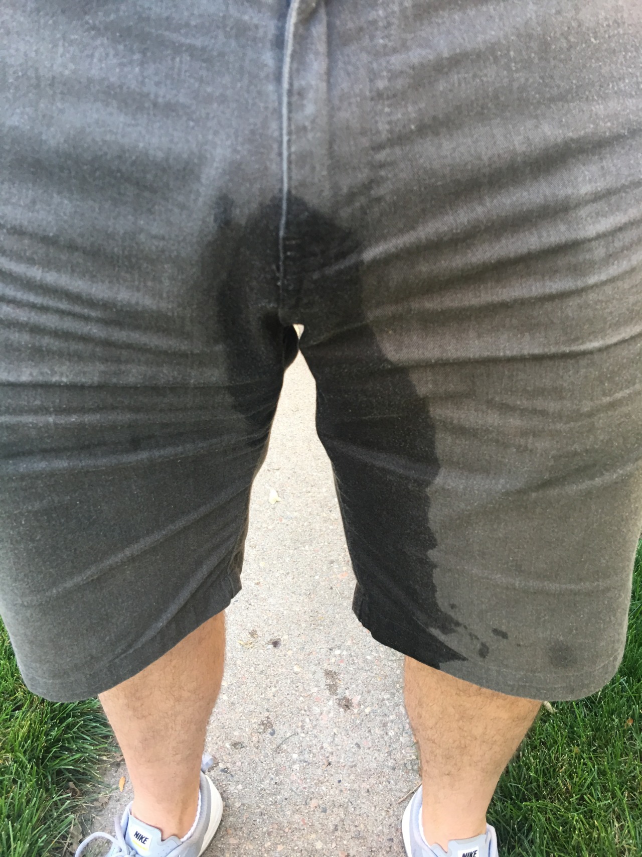 wyosing:Pissed himself.  And being punished for it.  (which he loves).