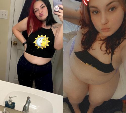 ssbbwchan:    NannyNarwhal on RedditA feedee success story: 140 lbs gained in just 2 years! And she wants to gain at least 80 more!