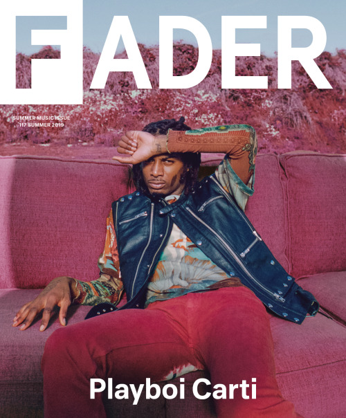 Playboi Carti is the fourth and final FADER Summer Music Issue cover star. Read the story here:The S