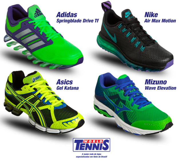 tenis mizuno asics gel