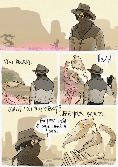 goingloco:Another short comic of Valentine and Carousel in which V meets an old “friend”. It takes p