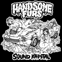 cinemasewer:  Here’s a T-shirt I did for the band HANDSOME FURS a couple years back. Apparently it was the worst selling shirt design in the bands history, aside for in Germany when they were on tour there, where it consistently outsold the other shirts