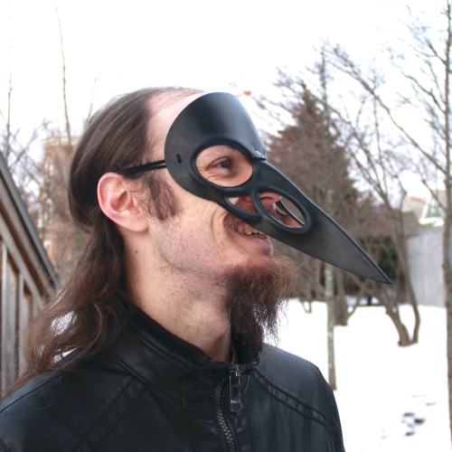 Raven Skull Mask! I Made A Small Update To The Design, Which Made Me Disproportionately Excited.