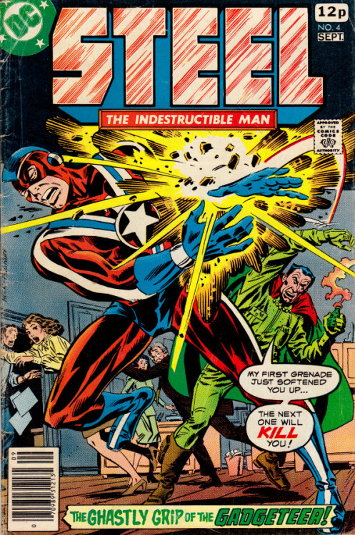 Porn Steel #4 (DC Comics, 1978). Cover art by photos
