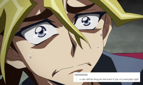 iceboundary:  Yu-Gi-Oh! Arc V + Tumblr Texts 03 – Shingo SawatariSo, I was going through my tumblr text files and there were just too many with Shingo’s name on them.