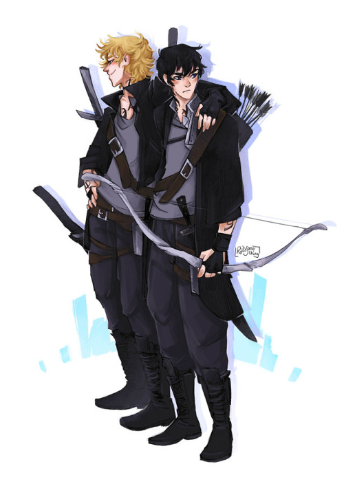 roitssomething: Nothing better than going to hunt demons with your parabatai, isn’t it? :)Kofi