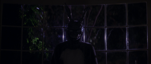 artfilmfan:  Donnie Darko (Richard Kelly, 2001)“Why are you wearing that stupid bunny suit? Why are you wearing that stupid man suit?”