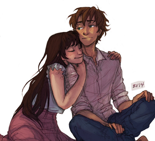 burdge:  admit it, kid. you kinda like having her around.  