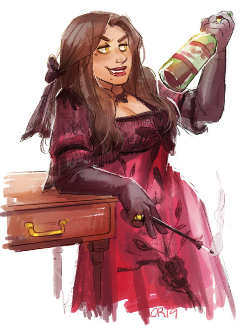 Overdue for a vampire art dump ~  This game has been running for over a year, averaging a 