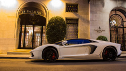 automotivated:  Aventador roadster (by Benoit cars)