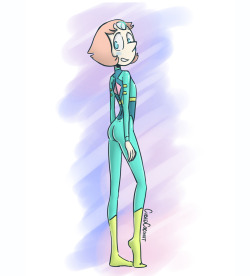 cubedcoconut:  spacesuit Pearl again 