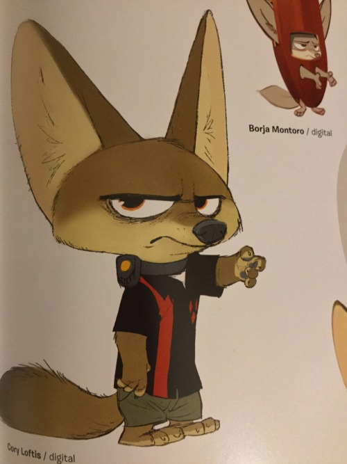 iisscooby: Bonus pic is bonus. The Art of Zootopia book, definitely worth the buy. It’s gorgeo