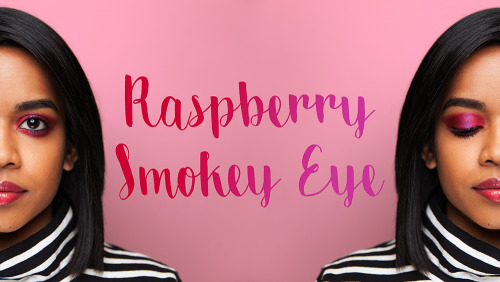 Porn Pics meghaljanardan:  Raspberry Smokey Eye | Makeup