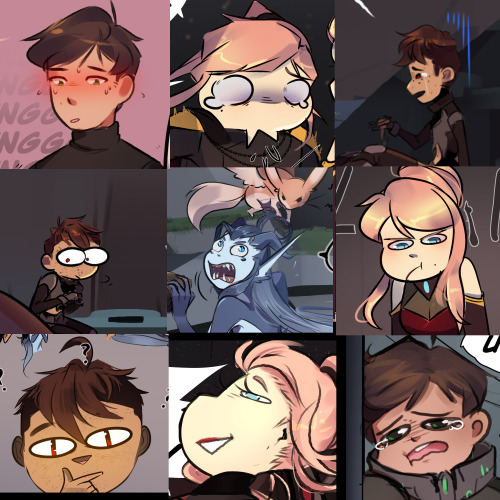 Face your Art + Face your Art except it’s shitty meme-y faces in my comics Either way only 4 of the 