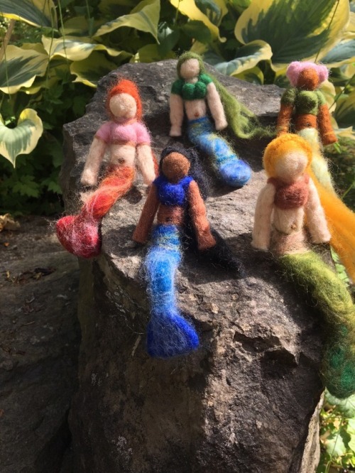 My contribution to Mermay! ✨‍♀️✨I’ve been doing some fun experimenting with needle felting recently,
