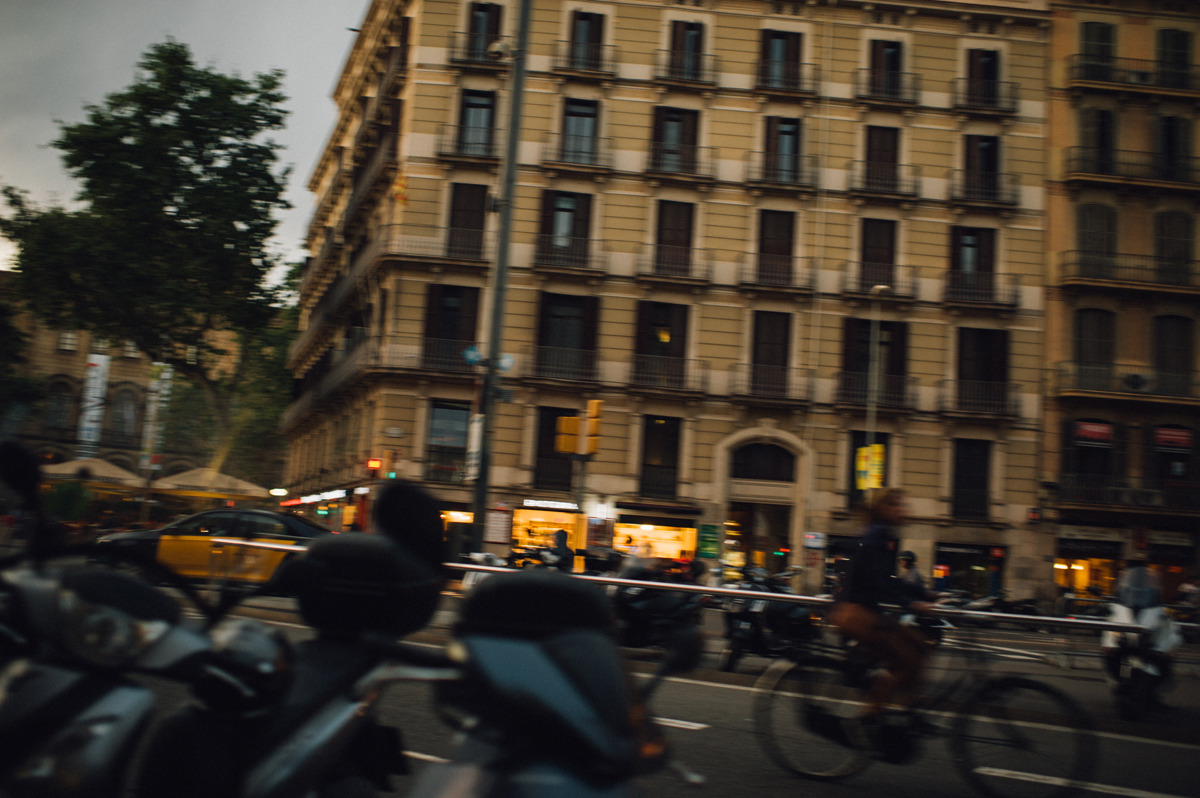 Barcelona’s dusk