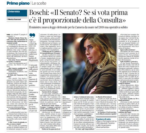 Corriere della Sera 23 Novembre 2014