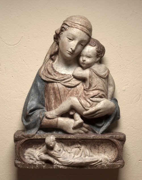 cma-european-art: Madonna and Child, Lorenzo Ghiberti , c. 1450, Cleveland Museum of Art: European P