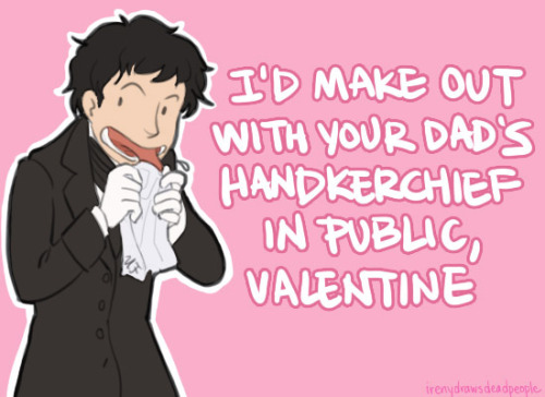 irenydrawsdeadpeople: a collection of last year’s valentines for all your citizen-wooing needs