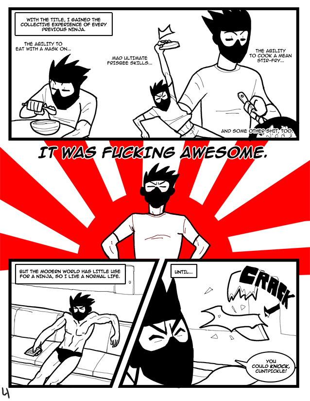 Ninja Legend of Ninja the Shinobi - 1/3Back in 2011 I and a bunch of my friends drew