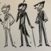 hccupit:since i got my double fine art book, here&rsquo;s a bunch of pn2 rough