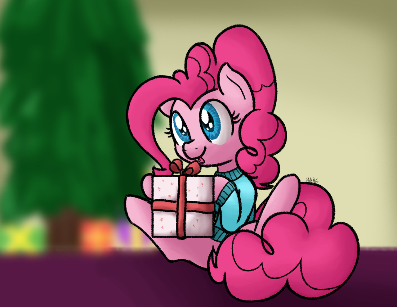 mangs-art:Merry Christmas and Happy Hearth’s Warming!!! I hope everyone got what