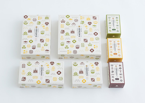 Uplifting package redesign for Japanese Bunmeido sponge cake since 1900, by Knot for