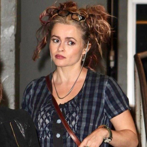 Helena Bonham Carter leaving the Oceans 8 set in New York City | 19/10/16