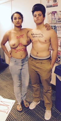 mrdominicwolf:  A chest is a chest, we all have a nipple, areola and breast tissue. Stop sexualizing breasts and start accepting the fact that anyone should be able to share as much of their body, or as little of it, as they want to! 