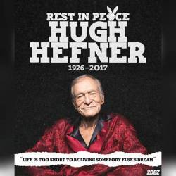 R.I.P. to a legend!! #hughhefner #rip #riphughhefner