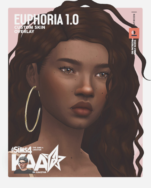 kaastargaming:Euphoria 1.0 (Custom Female Skin Overlay) + Eyes + Blush An all new skin overlay with 