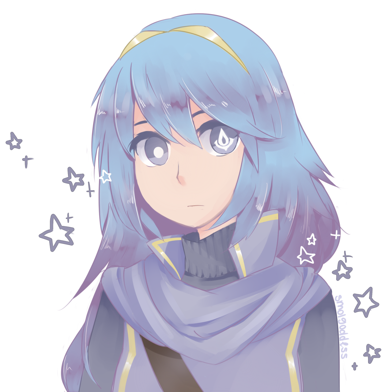 smolgoddess:    “I often gaze at the stars. They seem brighter now than they did