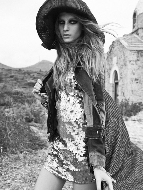 Rosanna Georgiou by Thanassis Krikis for Vogue Hellas July 2012