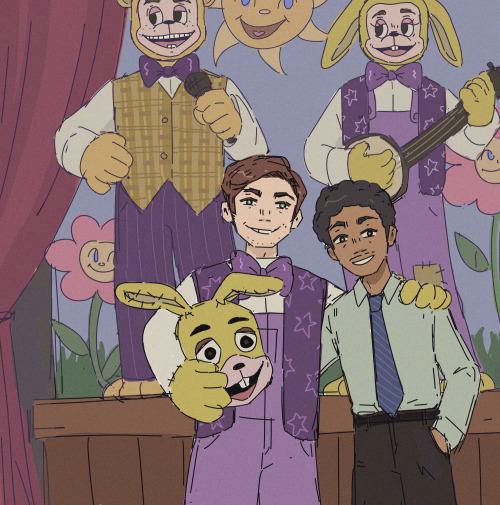 fnaftober day 1- start i am catching up because I was too busy the past 2 days to do it #fnaftober#fnaf#fivenightsatfreddys #fredbears family diner #henry fnaf#william afton#fredbear#spring bonnie