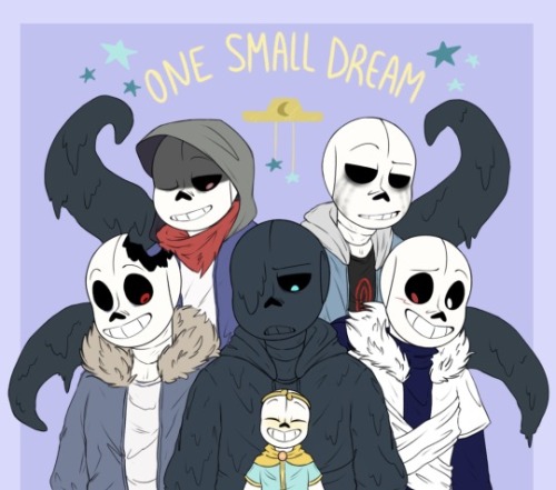 Fanart: Dream sans! (Ispired by one small dream fanfic