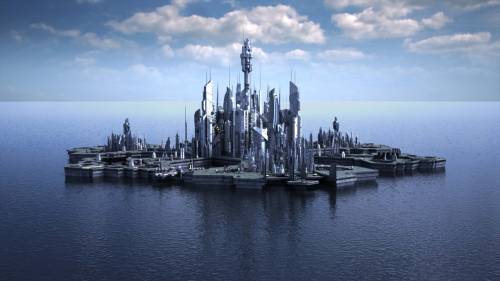 stargate-wallpapers:Hi resolution stargate atlantis city desktop wallpapers