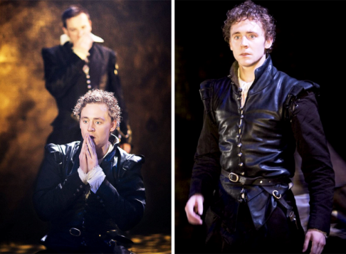 thehumming6ird:Tom Hiddleston as Cassio in Donmar Warehouse’s production of Othello which ran from 2