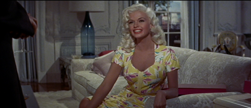 lafilledepaille:  Jayne Mansfield in “Kiss Them For Me” (1957)
